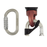 Moschettone Oxan acciaio Triact PETZL