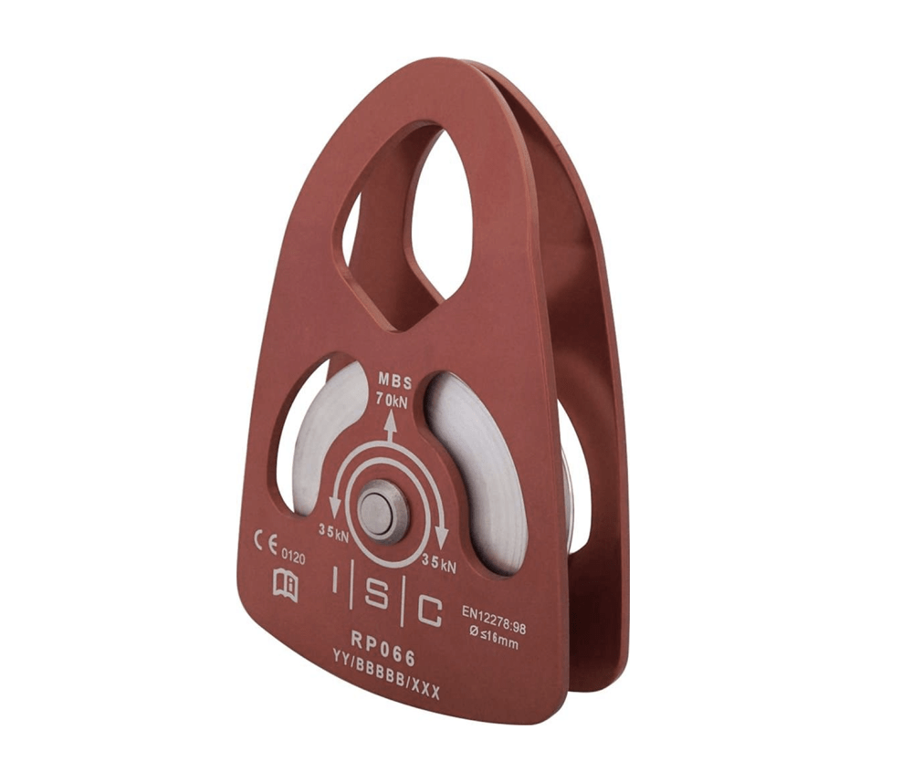 27car.png Carrucola Large single red ISC - immagine 1