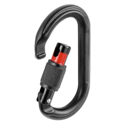 Moschettone Oxan Vulcan acciaio ghiera